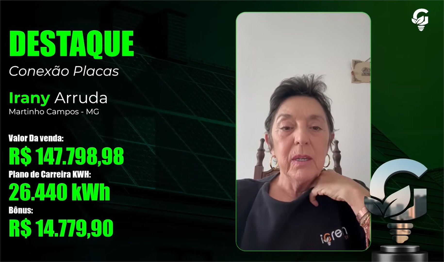 Destaque Conexão Placas - Irany Arruda