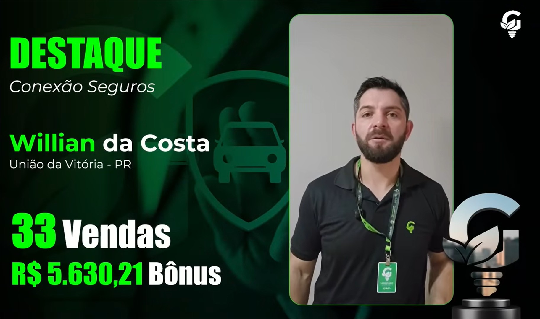 Destaque Conexão Seguros - Willian da Costa