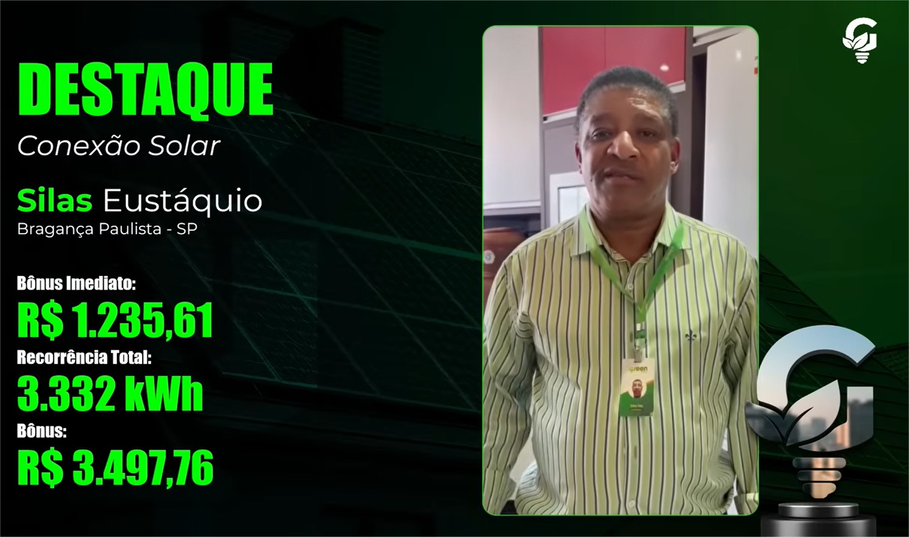 Destaque Conexão Solar - Silas Eustáquio
