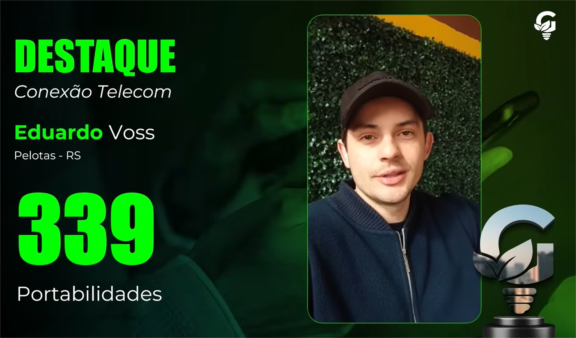 Destaque Conexão Telecom - Eduardo Voss