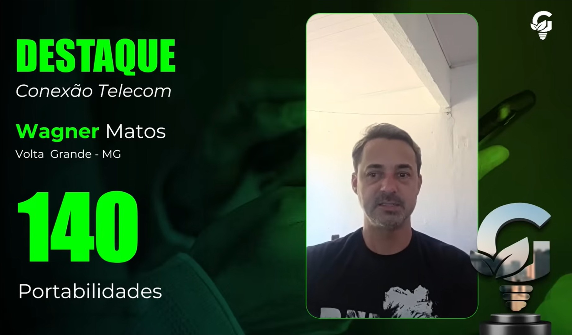 Destaque Conexão Telecom - Wagner Matos